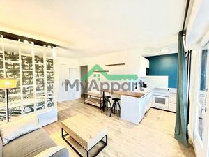 Location meublée appartement 1 pièce 29 m² à Clichy (92110)  1 090 €