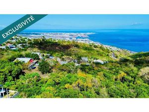 Terrain constructible pour PROMETEUR – Vue mer & montagne – Ravine à Malheur (Atlitude ent