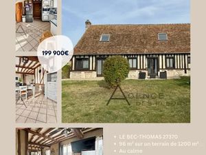 Vente maison 5 pièces 96 m² à Le Bec-Thomas (27370)  199 900 €
