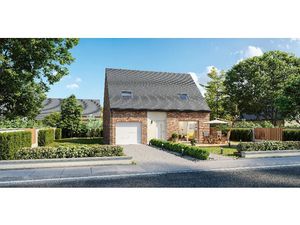 Vente maison neuve 5 pièces 90 m² à Neuve-Chapelle (62840)  262 632 €