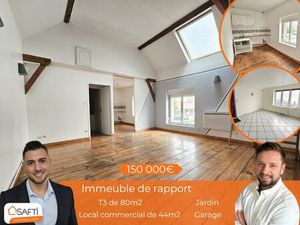 Vente immeuble 124 m² Haspres (59198)