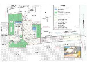 Terrain constructible à vendre