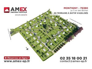 Vente terrain 735 m² à Montigny (76380)  149 000 €