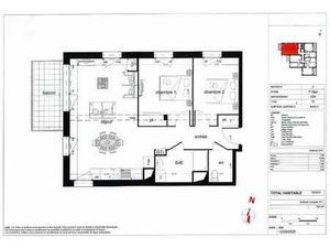 Vente Appartement 3 pièces à Vezin-le-Coquet (35132) : à vendre 3 pièces / 65m² Vezin-le-C