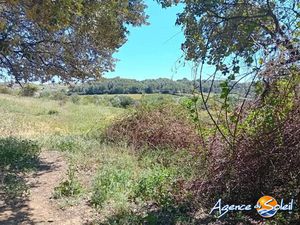 Beau terrain clôturé