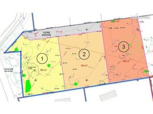 Terrain 584 m² Beausse