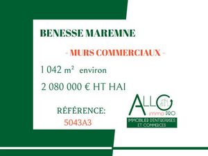 Vente commerce 1042 m² Bénesse-Maremne (40230)