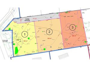 Vente terrain 584 m² à Beausse (49410)  40 000 €