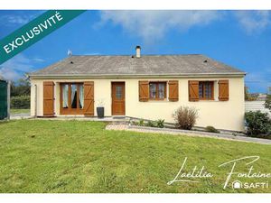 Au calme  plain-pied  3 chambres  sous-sol complet