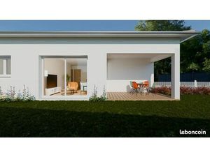 Maison neuve contemporaine avec terrain
