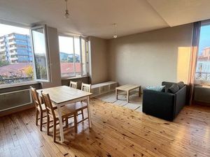 Loue Appartement meublé T3 2 chambres  62m²  lumineux et calme Saint Etienne 4200