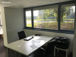 Locaux professionnels de 117 m² en RDC  sur l'île de Nantes - Mangin / Beaulieu - 1 open s