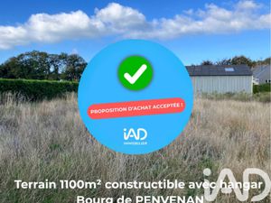 Vente Terrain à Penvénan (22710) : à vendre / 1122m² Penvénan