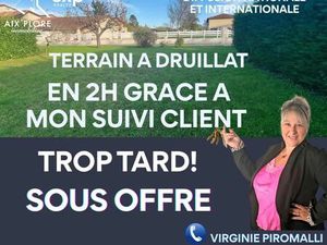 Vente terrain 501 m² Druillat (01160)