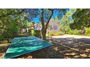 LE CANNET DES MAURES LA PARDIGUIERE VILLA PLAIN PIED 133M² SUR 1800M² AVEC GARAGE ET PISCI