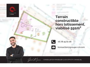 Terrain - 591 m²