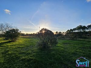 Sur 420m² de terrain face à la nature  maison à finir de rén