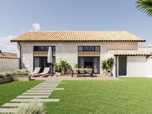 MAISON DE VILLE AVEC JARDIN