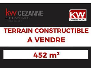 Terrain constructible viabilisé à vendre