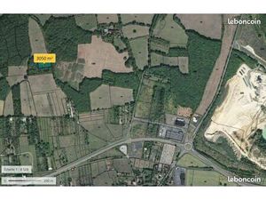 Terrain boisé St gautier 3050 m2