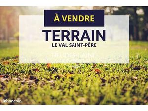 Terrain 596 m² Le Val Saint Pere