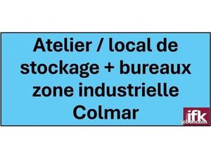 Local industriel 400 m²