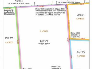 Terrain 664 m² Somain