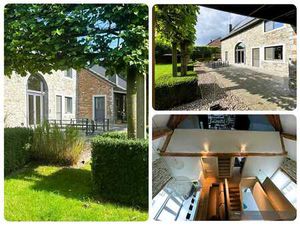 Villa de haut standing érigée ds une grange. 31 ares. PEB B.