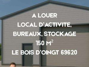 Location Bureaux et commerces au Bois-d'Oingt (69620) : à louer / 150m² Le Bois-d'Oingt