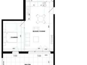 Vente Appartement 2 pièces à Antibes (06160) : à vendre 2 pièces / 43m² Antibes