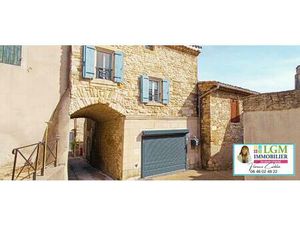 Maison de village 129m²  4 pièces  1 garage  3 terrasses  1 cour intérieure