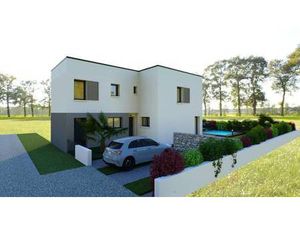 Terrain avec maison neuve à vendre