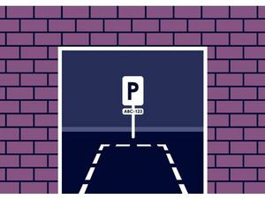 TE HUUR: 3 ondergrondse autostaanplaatsen