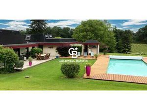 Maison avec piscine et jardin Nérigean (33)