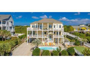 Maison avec piscine en bord de mer Emerald Isle (Etats-Unis)