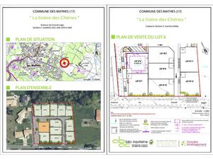 Vente terrain 428 m² à Les Mathes (17570)  114 000 €
