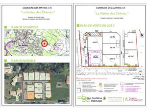 Vente terrain 449 m² à Les Mathes (17570)  114 000 €