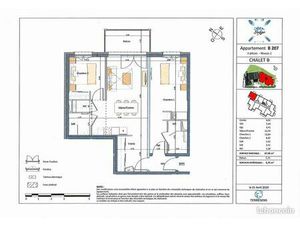 Appartement 3 pièces 65 m²
