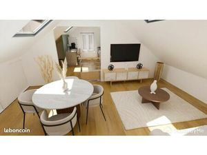 Appartement- 1 chambre - 60m2-Bord de Seine avec parking et cave