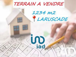 Terrain 1234 m² Laruscade