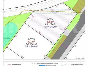 Terrain 340 m² Saint Mars La Jaille