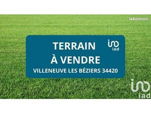 Terrain 1000 m² Villeneuve-lès-Béziers