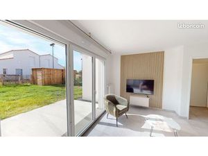 Près de la plage  soyez les premiers occupants de cette maison T4 toute neuve avec son jar