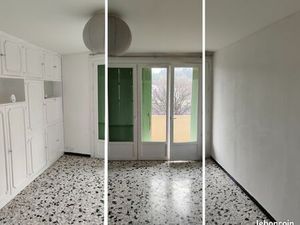 ALES centre  résidence  T2 surface au sol 49m2  ascenseur  balcon  contrat chaudière et ch