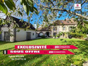 MUZY 27659 Maison de caractère - 2 étages - 5 chambres - Terrain - Garage - 395000 HAI