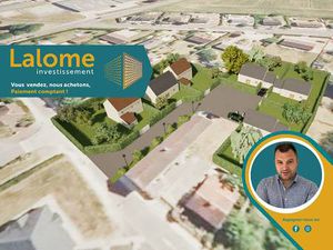 Terrain constructible viabilisé à vendre