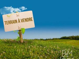 Terrain constructible viabilisé à vendre