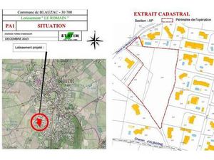 Terrain constructible à vendre