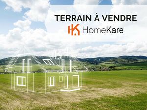 Terrain constructibe sur toute la surface
