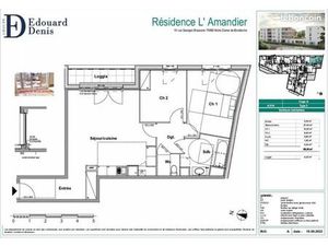 Appartement 3 pièces 66 m²